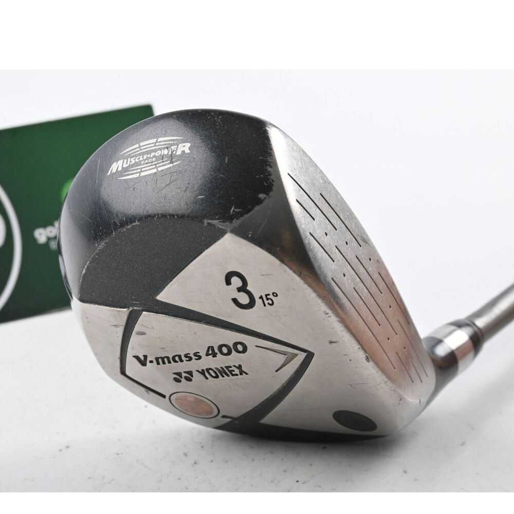 Yonex V-Mass 400 . 3 Wood .  15 Degrees . Stiff Shaft . Right Handed . Golf Club
